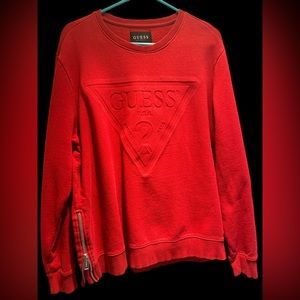 Men’s large Guess crew neck from 2017